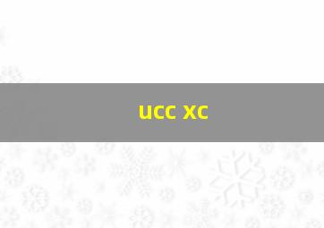 ucc xc